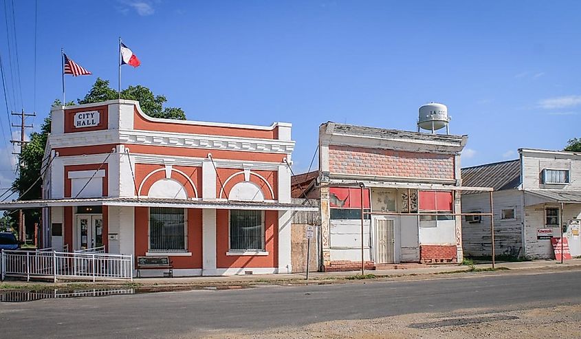 Downtown of LaCoste, Texas