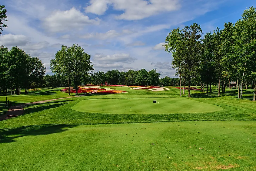 SentryWorld Golf Course in Stevens Point, Wisconsin