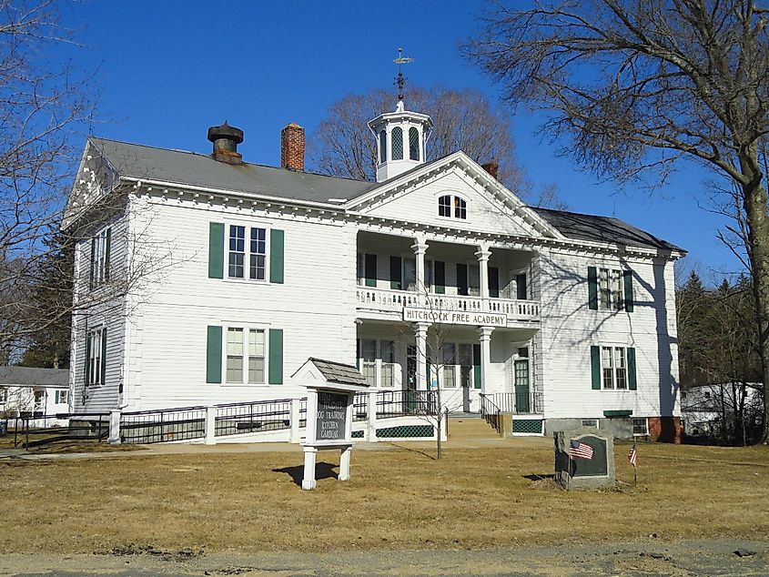 Hitchcock Free Academy in Brimfield, Massachusetts