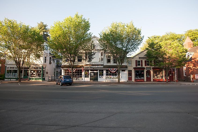 Main Street in Stockbridge, Massachusetts