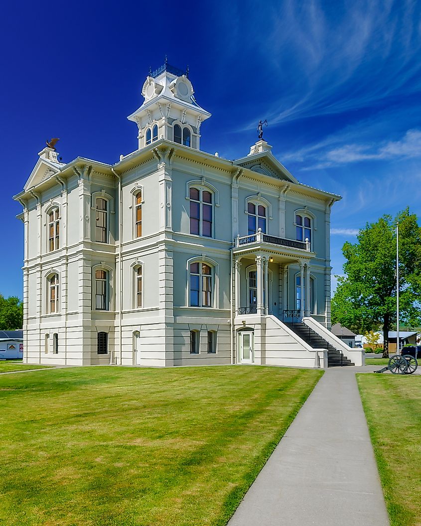 The Columbia County Courthouse in Dayton, Washington.