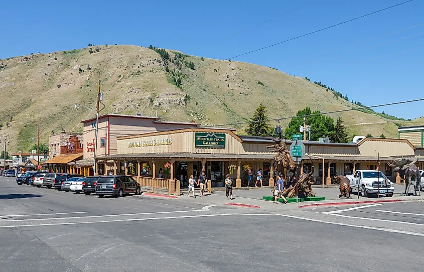 The Mountain Trails Galleries in Jackson, Wyoming