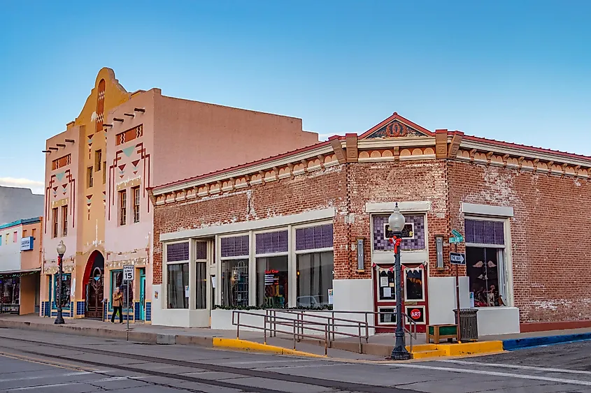 Historic building in Silver City, New Mexico. Image credit travelview via Shutterstock