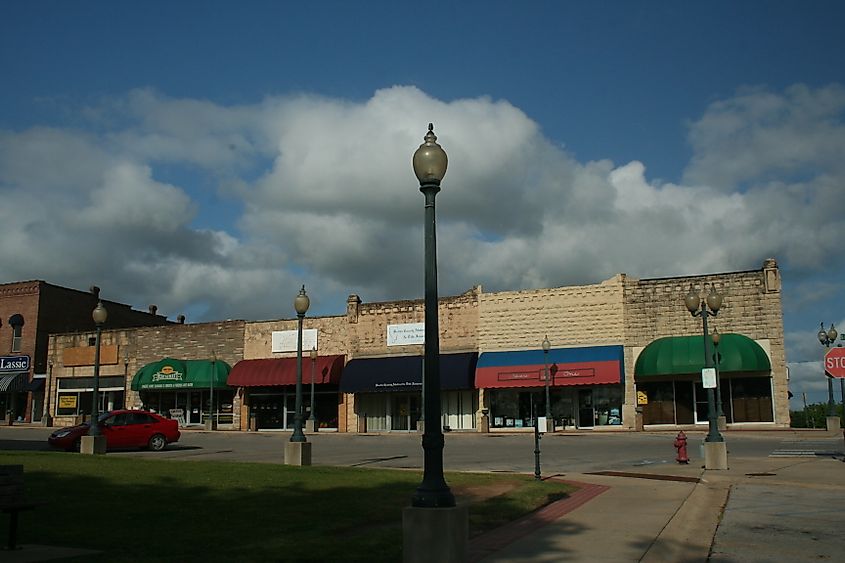 The Commercial Historic District in Mountain Home, Arkansas
