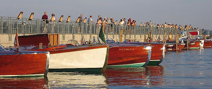 Antique and Classic Boat Show, Skaneateles, New York