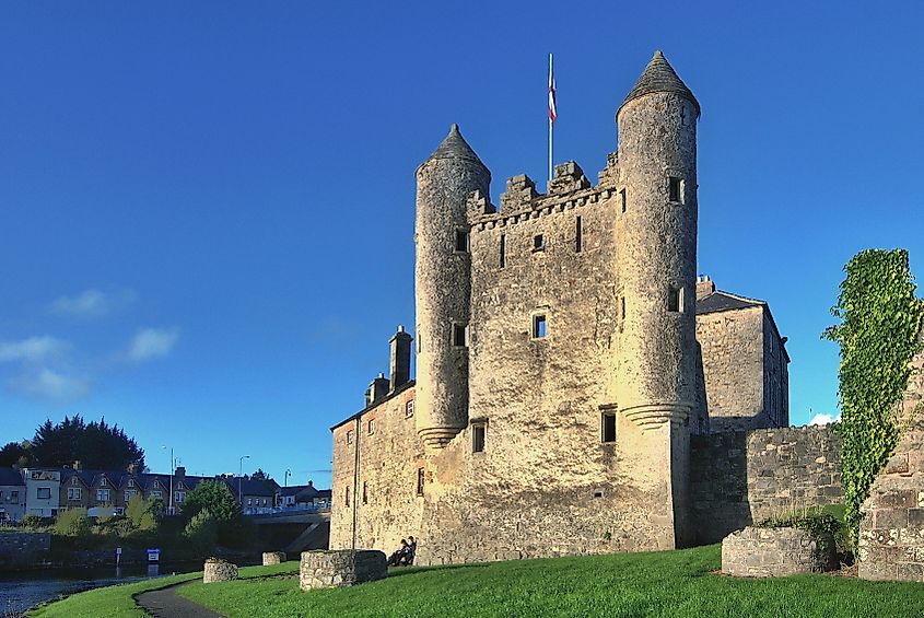 Enniskillen Castle, standing proudly on the banks of Lough Erne in Northern Ireland.