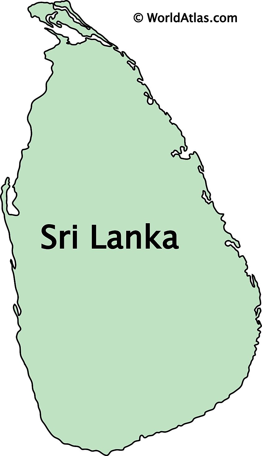 Sri Lanka Sri Lanka Map Sri Lanka Maps & Facts - World Atlas