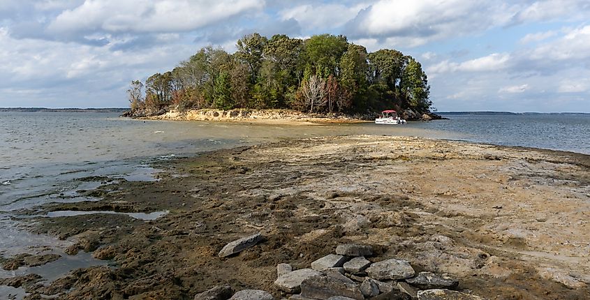 Sam Rayburn Reservoir in Texas