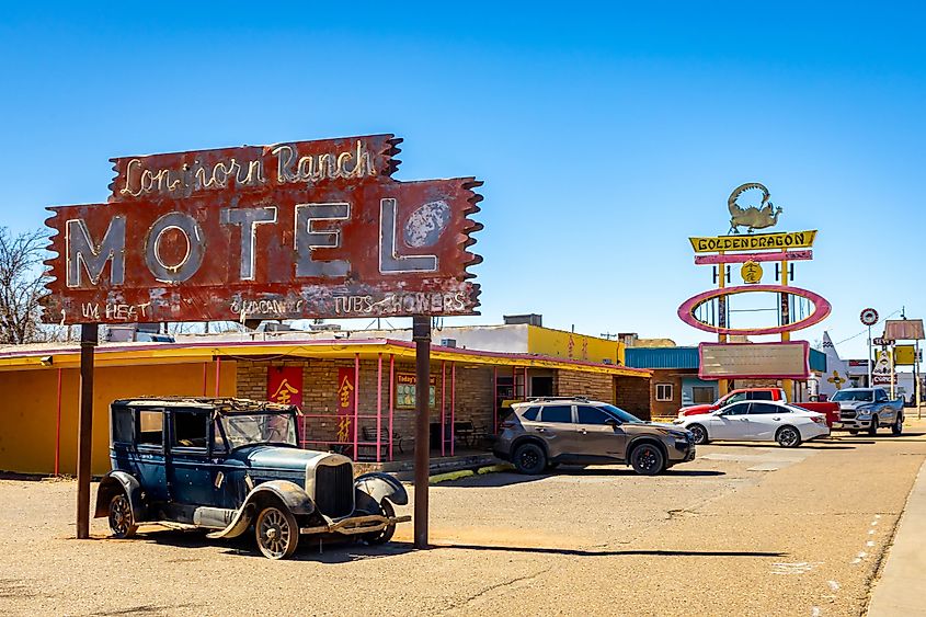 Streets of Tucumcari, New Mexico
