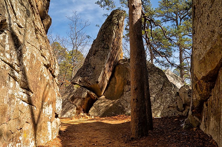 Robbers Cave State Park near Non, Oklahoma