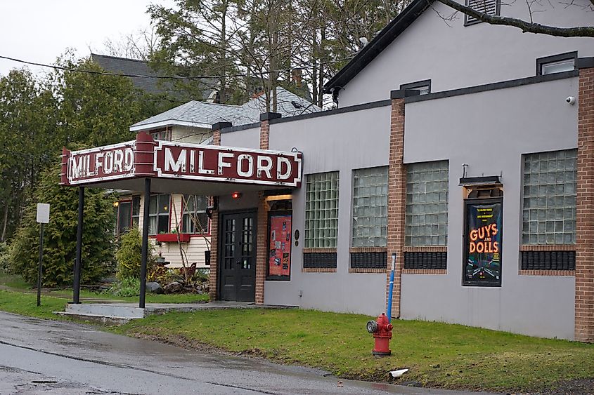 Milford Theatre in Milford, Pennsylvania.