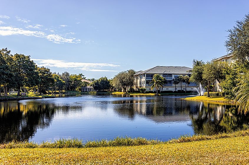 Pelican Bay Community Park in Naples, Florida, near Vanderbilt Beach