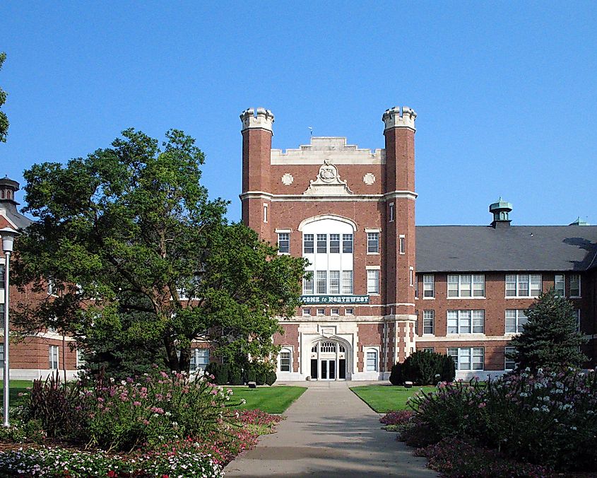 Northwest Missouri State University in Maryville, Missouri.