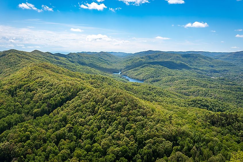 Cumberland Gap in Tennessee.