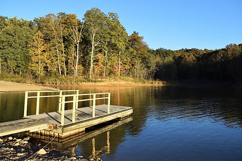 Patoka Lake in Indiana