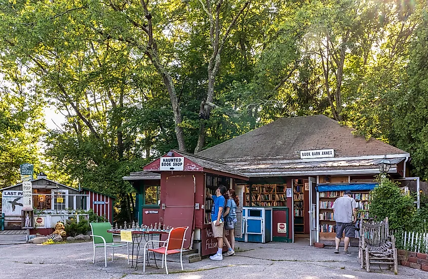 Book Barn in Niantic, Connecticut