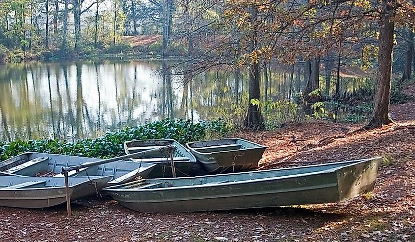 Chemin-A-Haut State Park in Bastrop, Louisiana.