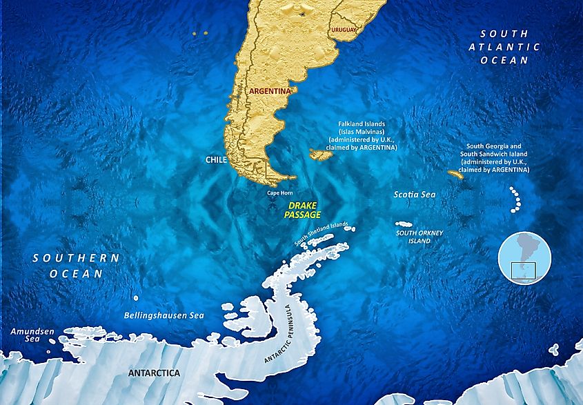 Drake Passage WorldAtlas