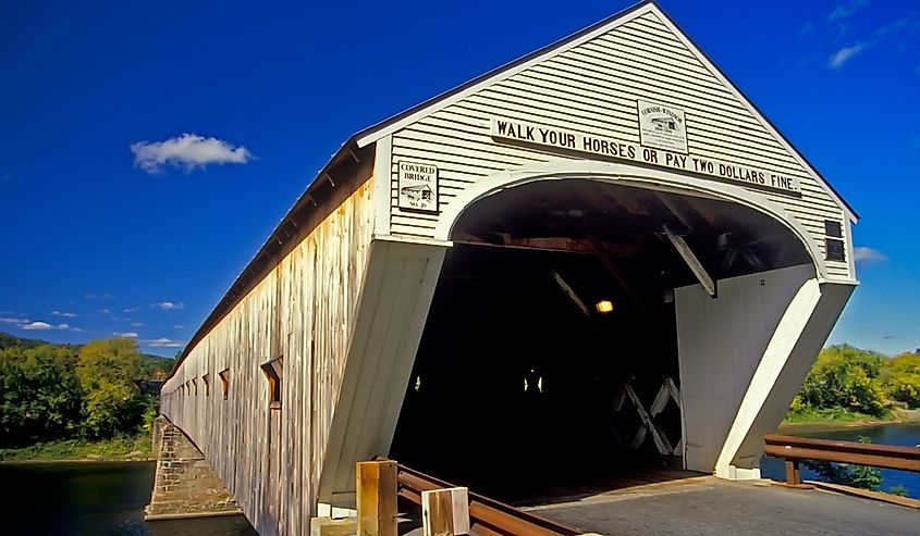 The Cornish Windsor Covered Bridge