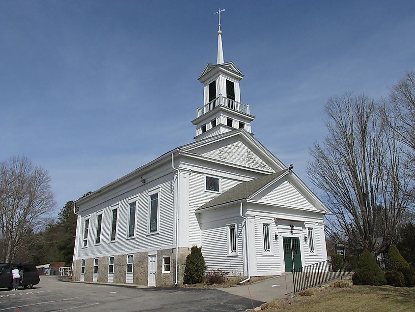 Historic building in Hopkinton, Rhode Island.