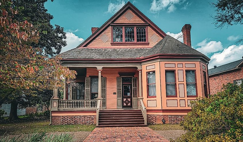 A historic home in downtown Natchitoches, Louisiana.