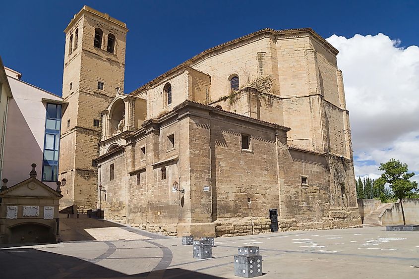 Church of Santiago el Real in Logroño, Spain.