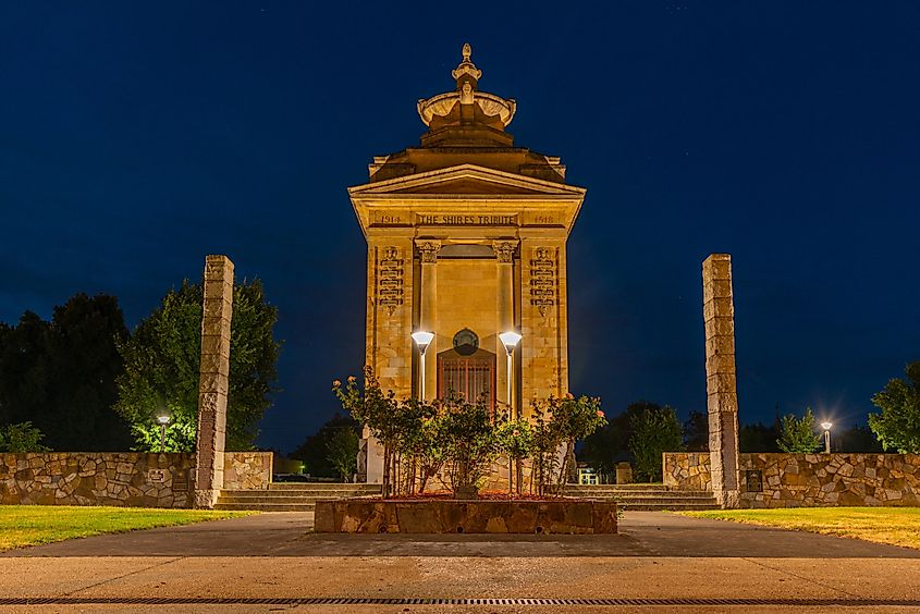 Memorial Square in Colac, Victoria.