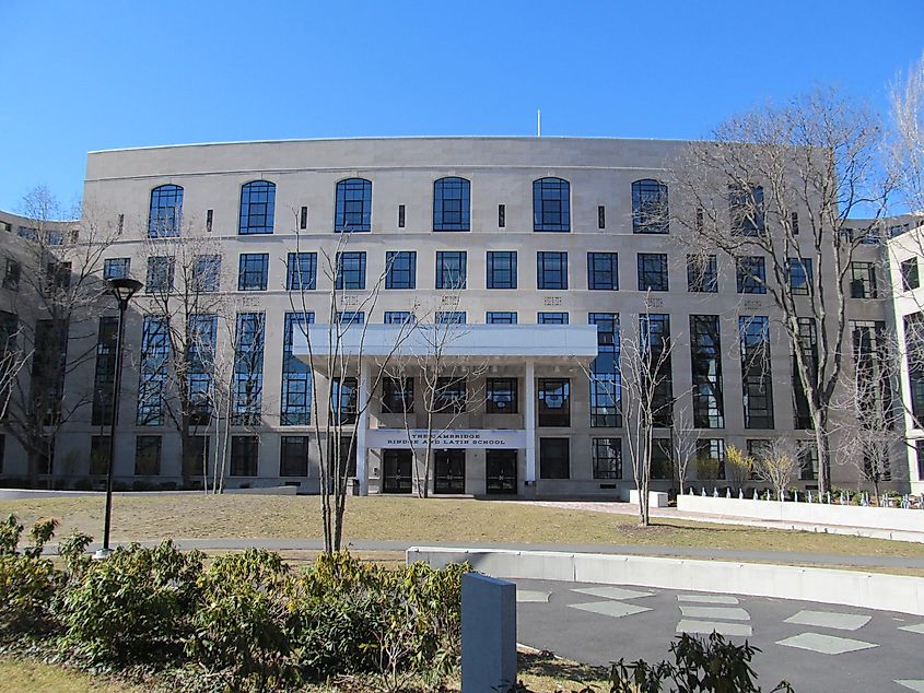 Cambridge Rindge and Latin School, Cambridge, Massachusetts.