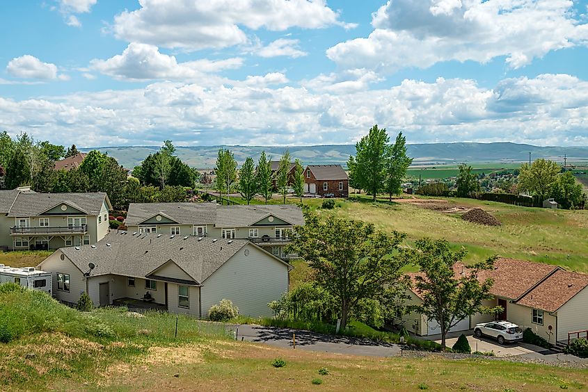 The charming town of Pendleton, Oregon