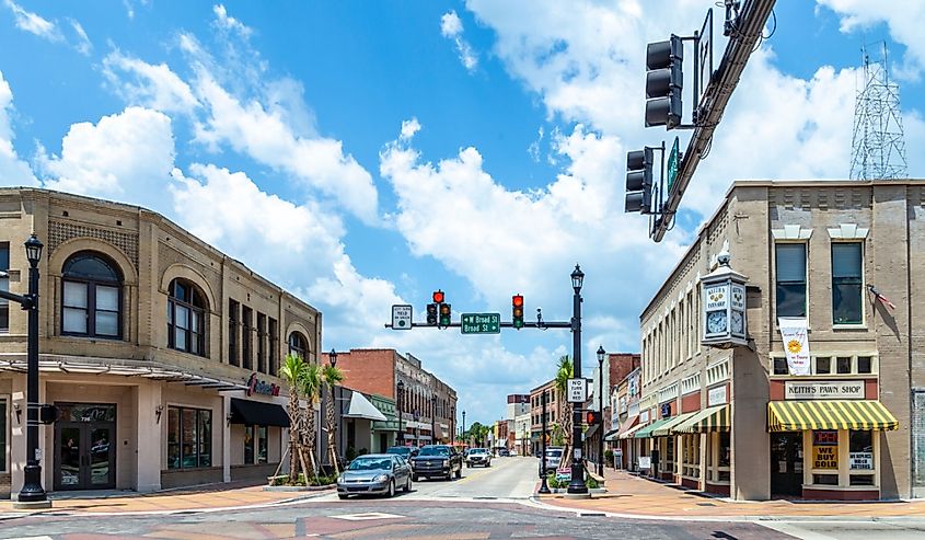 Main Street in historic St. Charles