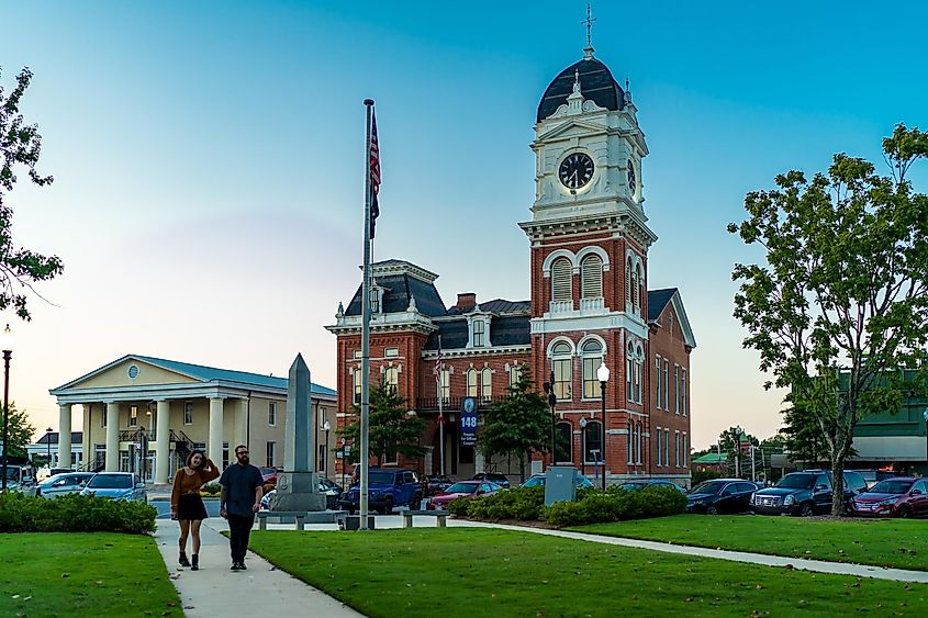 The Courthouse in Covington, Georgia, USA. Editorial credit: Georges_Creations / Shutterstock.com