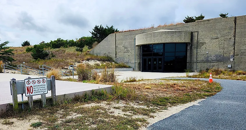 Fort Miles Museum, Cape Henlopen State Park, Lewes, Delaware.