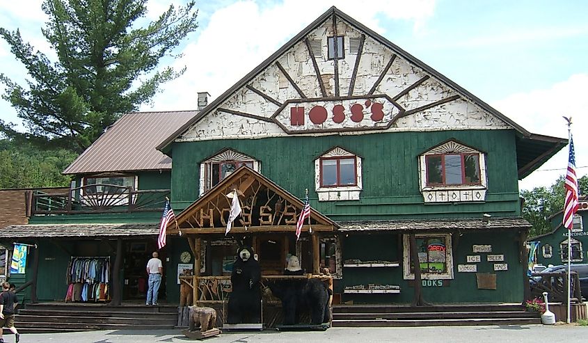 Hoss's general store, Long Lake, New York.