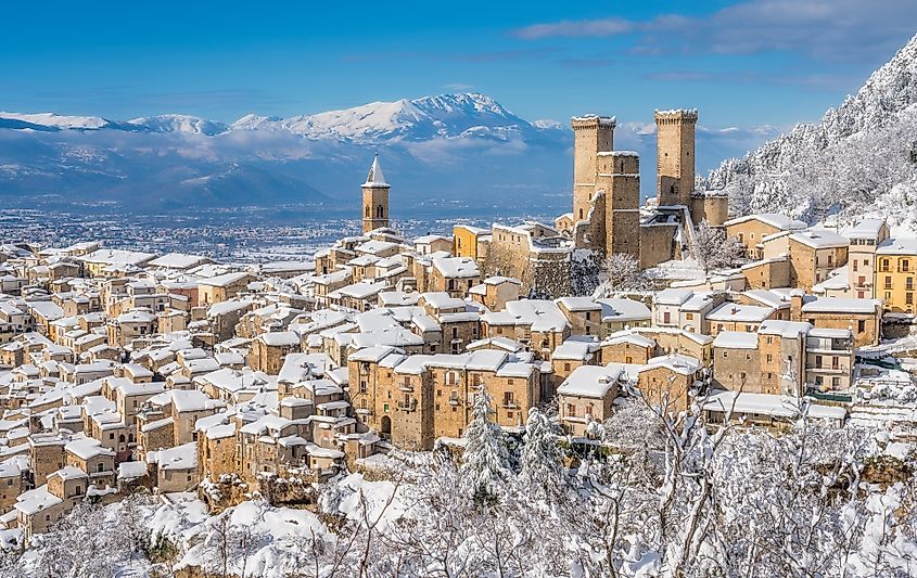 Pacentro, Abruzzo.