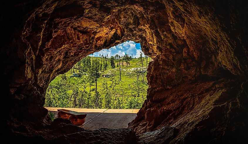 Jewel Cave National Monument Historic Site.