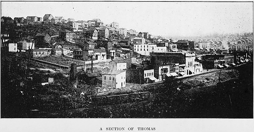 Thomas, West Virginia, in 1906