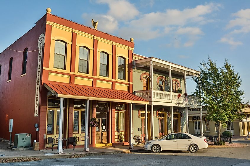 Brenham, Texas, United States of America. Editorial credit: Alizada Studios / Shutterstock.com