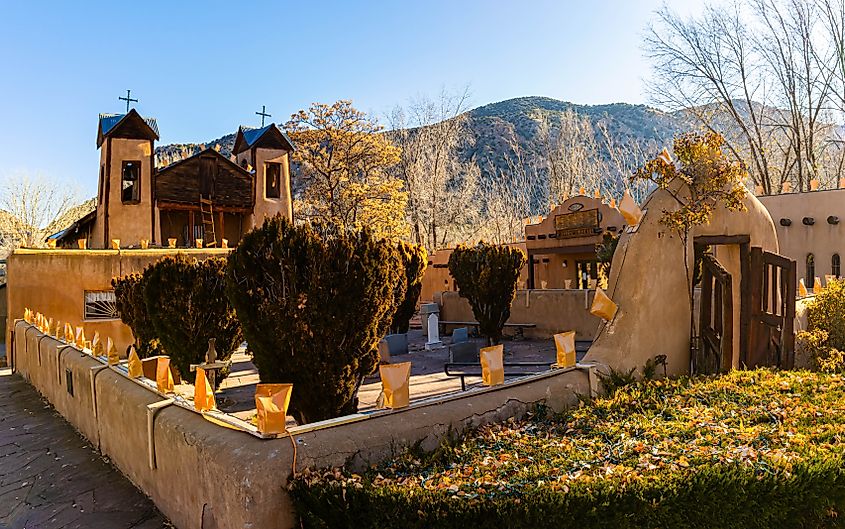 Historic Santuario de Chimayo, New Mexico.