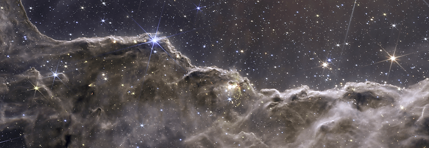 The Carina Nebula, captured by Webb.
