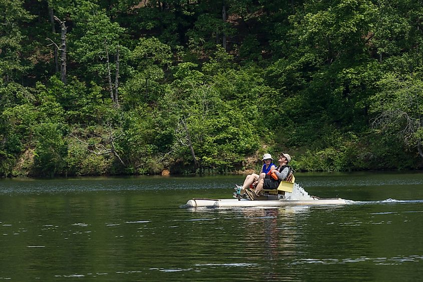 Scenic nature near Greenbrier, Arkansas.