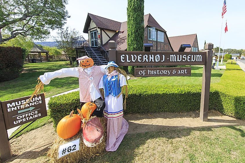 Elverhoj Museum of History & Art in Solvang, California.