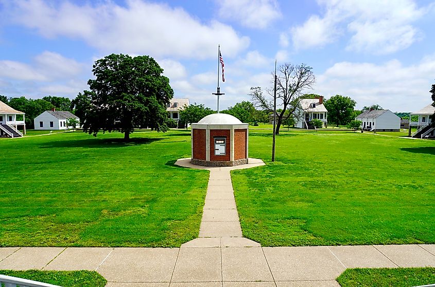 Fort Scott National Historic Site in Kansas