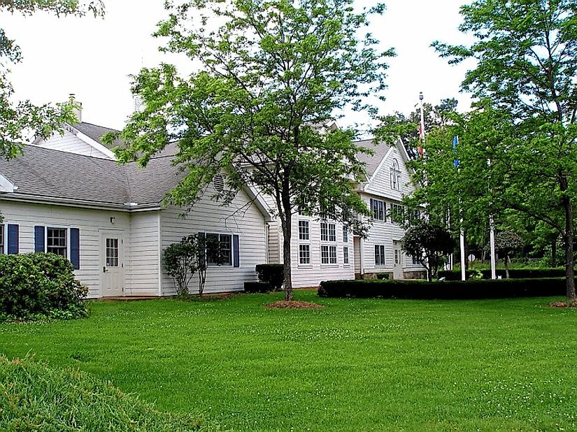 Town Hall in Wolcott, Connecticut.