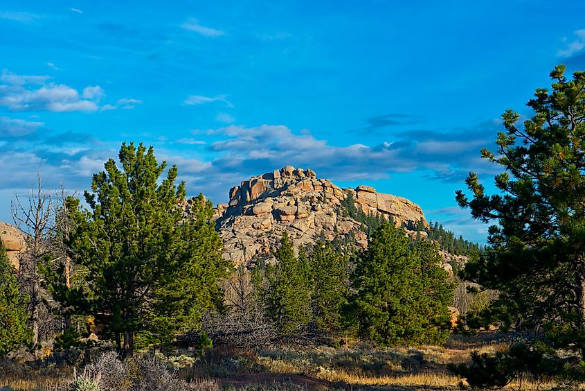 Vedauwoo Recreation Area near Buford, Wyoming.