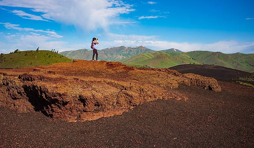 Craters of the Moon National Monument and Preserve, Idaho. Image credit JWCohen via Shutterstock