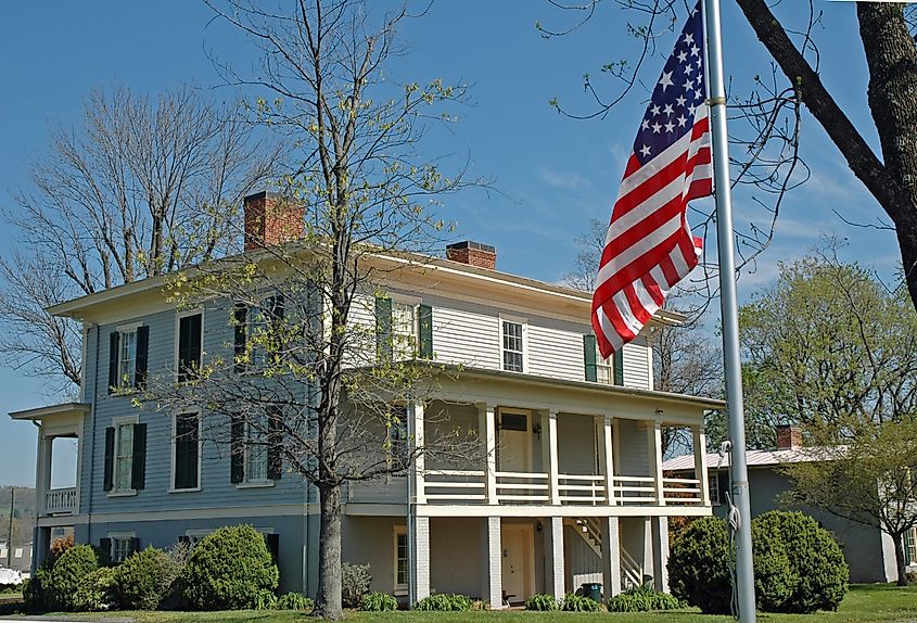 Exchange Hotel - Gordonsville, Virginia - Civil War Hospital.