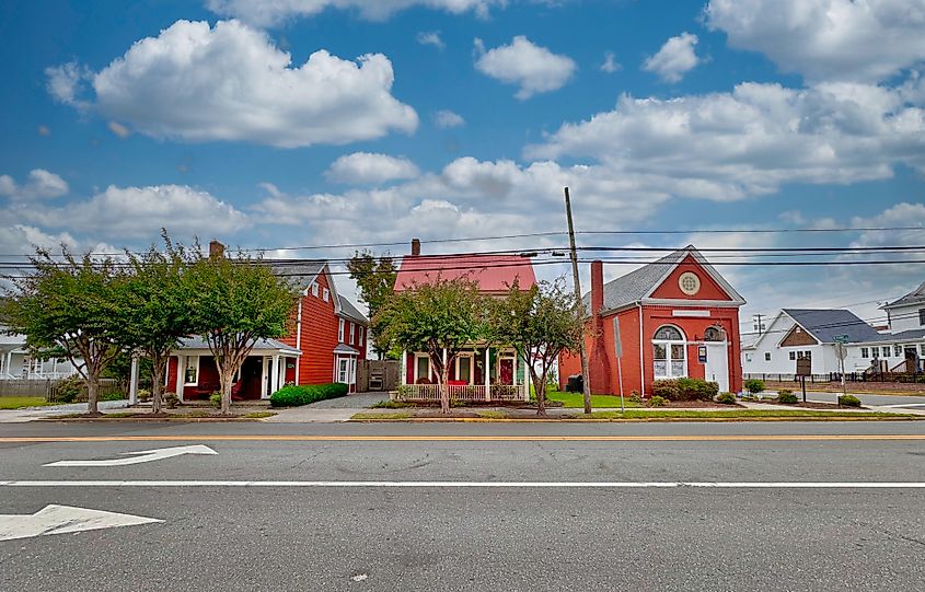 Georgetown Hundred in Sussex County, Delaware, featuring rural landscapes, historical sites, and the characteristic charm of the area.