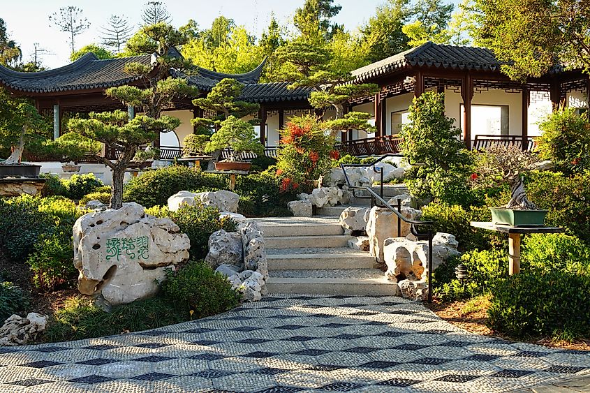 Chinese Garden at the Huntington Library in San Marino, California
