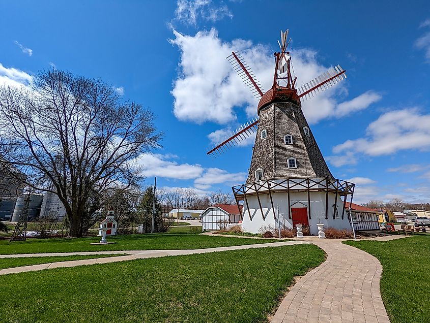 Danish windmill in Elk Horn, Iowa.