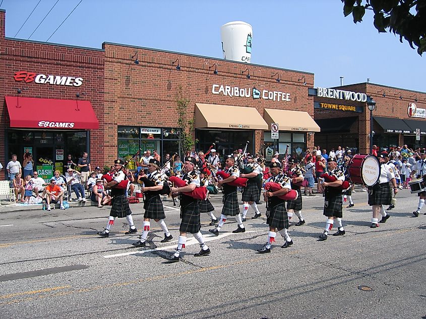 Brentwood, Pennsylvania 4th of July parade